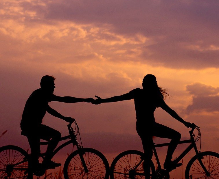 Bike Couple Image by Pexels from Pixabay