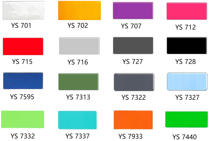 JSL Colour Options