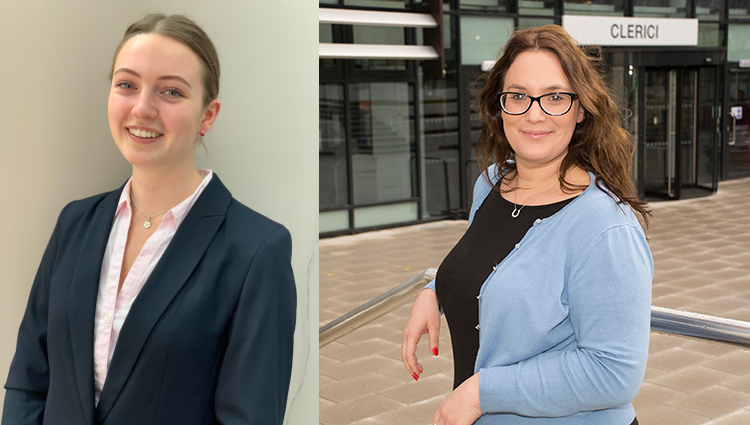 Imogen Soper and Georgia Cook